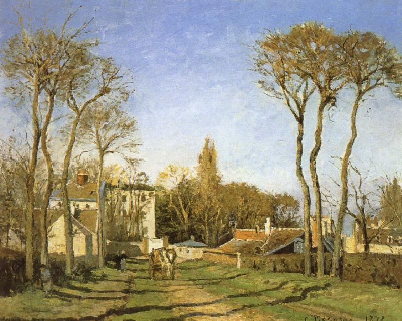 Camille Pissarro Village entrance
